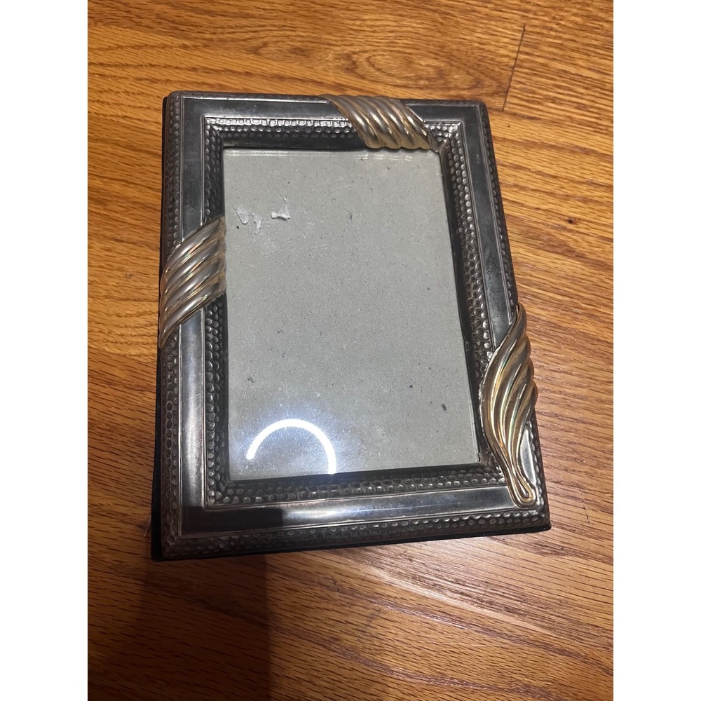 Vtg Godinger Silver plated Photo Album Art Deco Style Picture Framed NEW